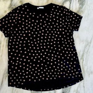 ZARA Women’s XL short sleeve shirt